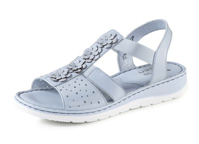 ELENA EDEN, sommerliche Damen-Sandalen, Weite G, aus Leder 