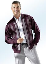 Jacke mit seitlichen Schubtaschen BORDEAUX