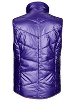 Weste in Metallic-Optik