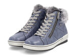 Remonte, gefütterte Damen-Boots, Winterschuhe, Weite G, mit herausnehmbarem Fußbett JEANS