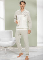 Götting Schlafanzug mit Bündchenabschlüssen 