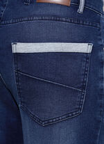 Jogg-Denim-Jeans von "Francesco Botti" in 2 Farben DUNKELJEANS