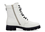 Remonte, schicke Damen-Stiefeletten, Winterschuhe, Weite G, mit Reißverschluss NATURWEISS