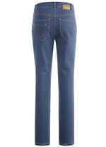 Jeans mit raffinierter Taschenlösung JEANSBLAU