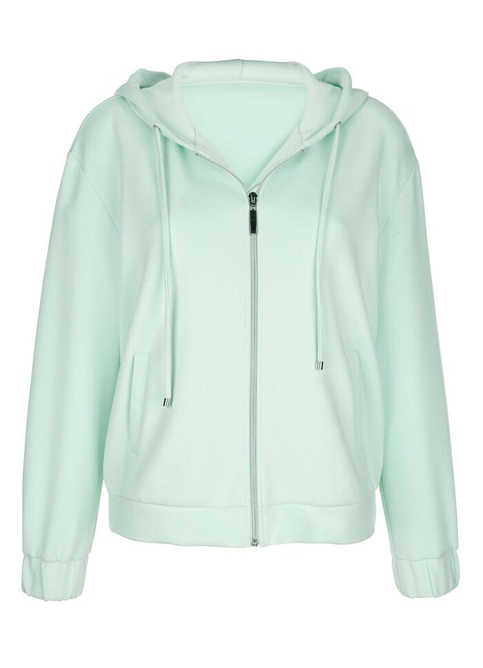 Sweatjacke mit Kapuze 