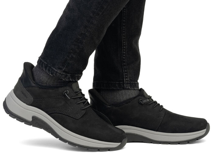Rieker Sneaker mit verstärkter Hinterkappe für einfaches Einschlüpfen SCHWARZ