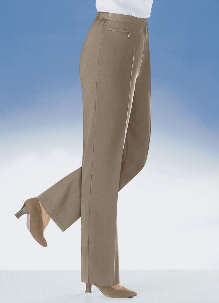 Komforthose mit 4 cm weiterem Bundumfang  CAMEL