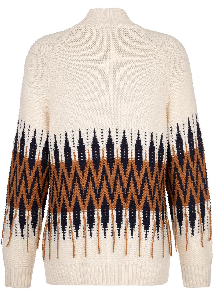 Pullover in Biesenstrick 