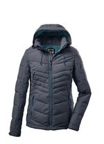 Trendige Damen-Funktionsjacke mit raffinierten Steppungen DUNKELNAVY