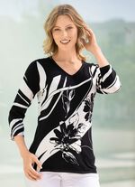 Pullover in Feinstrick 