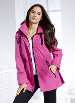 Funktionsjacke mit Reißverschluss im Rückteilkoller ZARTPINK
