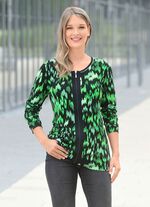 Shirtjacke mit praktischem Rei&szlig;verschluss 