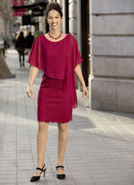 Kleid in 2-in-1-Optik 