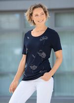 Exzellentes Shirt mit dekorativer Strasszier 