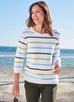 Pullover mit Strukturmuster im Mix 