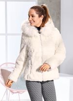 Wendejacke mit fester Kapuze 