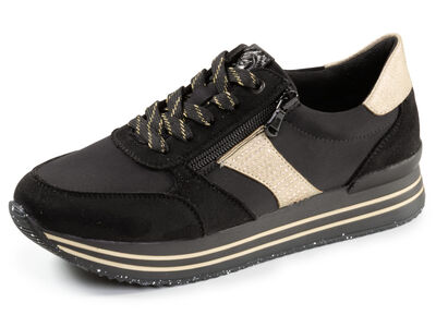 Remonte, trendige Damen-Sneaker, Weite G, mit herausnehmbarem Fußbett 