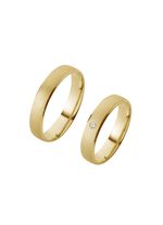 Eleganter Trauring in Gold 