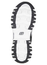 SKECHERS, sportliche Damen-Sneaker, mit herausnehmbarem Fußbett SCHWARZ-WEISS