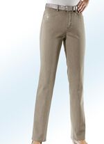 Komfortjeans verziert mit Strasssteinen in 6 Farben CAMEL