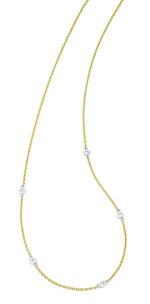 Wundervolle Halskette in Bicolor 