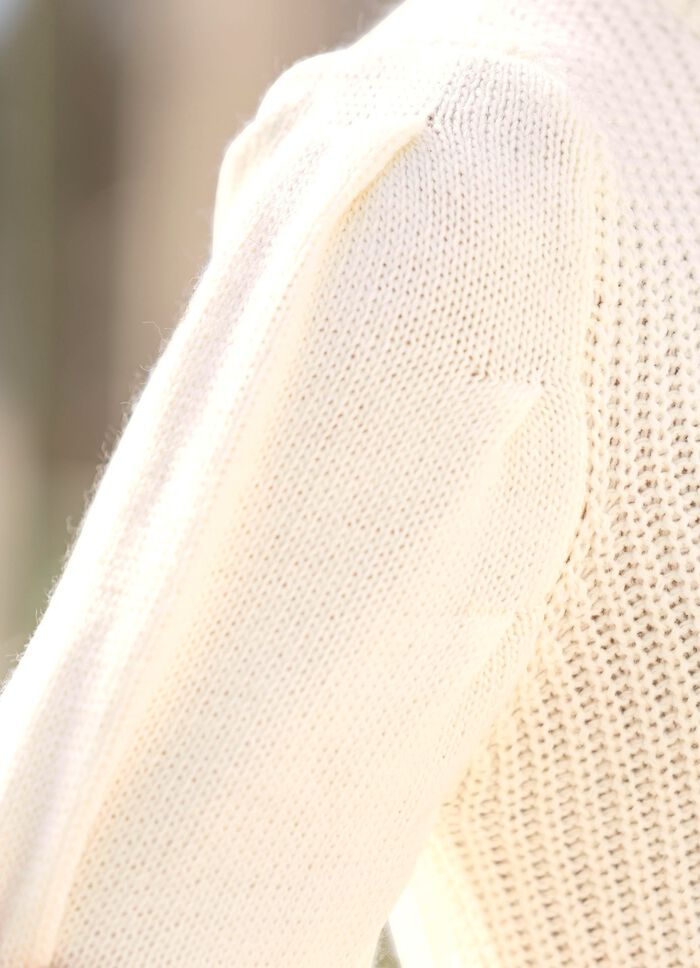 Pullover mit Alpaka CREME