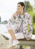 Wendejacke mit Druckerleiste 