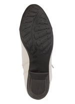 AAndrea Conti, modische Damen-Stiefeletten, Winterschuhe, mit Rei&szlig;verschluss ECRU