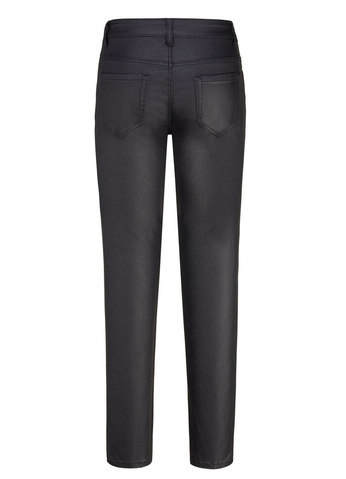 Beschichtete Hose in 5-Pocket-Form 