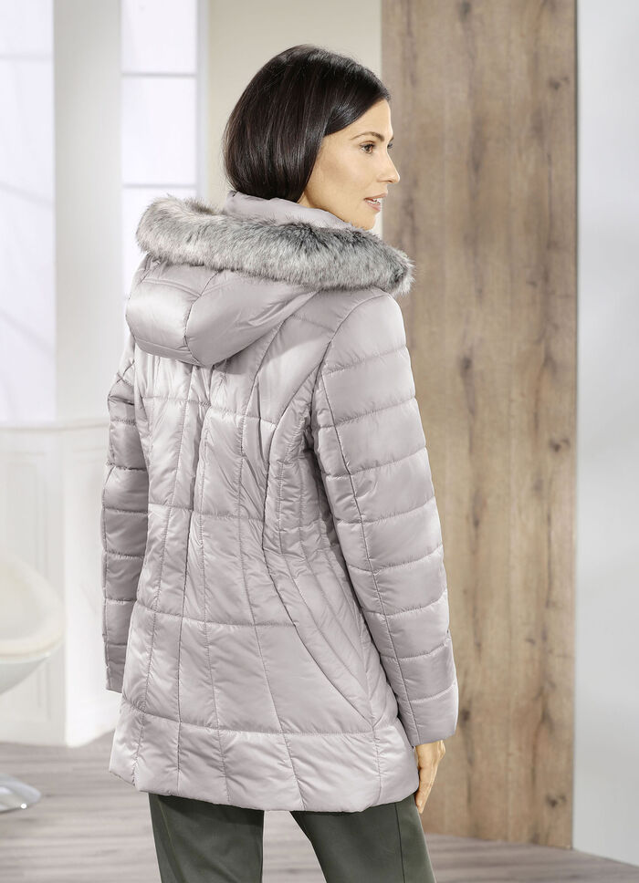 Jacke mit abnehmbarer Kapuze CAPPUCCINO