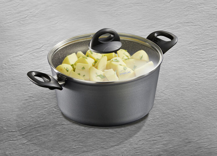 STONELINE® Kochtopf-Set, 15-teilig ANTHRAZIT
