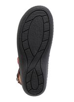 ELENA EDEN, bequeme Damen-Sandalen, Weite H, mit herausnehmbarem Fu&szlig;bett ROT-BLAU-WEISS