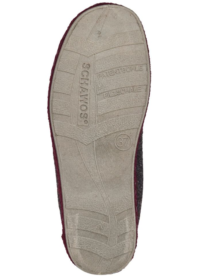 Atmungsaktive Damen-Hausschuhe, mit Klettverschluss 