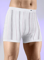 Viererpack Unterhosen mit Streifendessin 2X MARINE-BUNT, 2X WEISS-BUNT