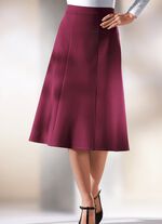 Tragangenehmer 6-Bahnenrock in 6 Farben RUBINROT