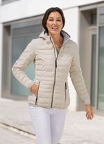 Funktionsjacke mit fester Kapuze KITT-WEISS