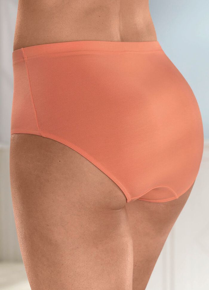 Viererpack Slips mit Gummizug im Bund 