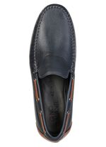 GINO GALANTE, klassische Herren-Slipper, mit Lederdurchz&uuml;gen 