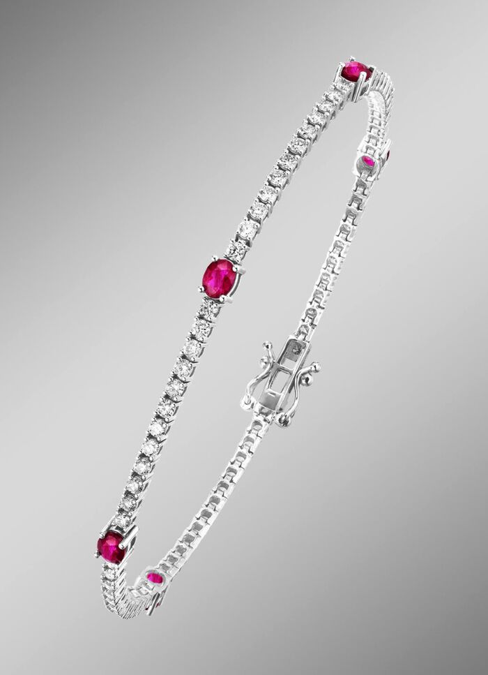 Hochwertiges Armband aus Wei&szlig;gold 