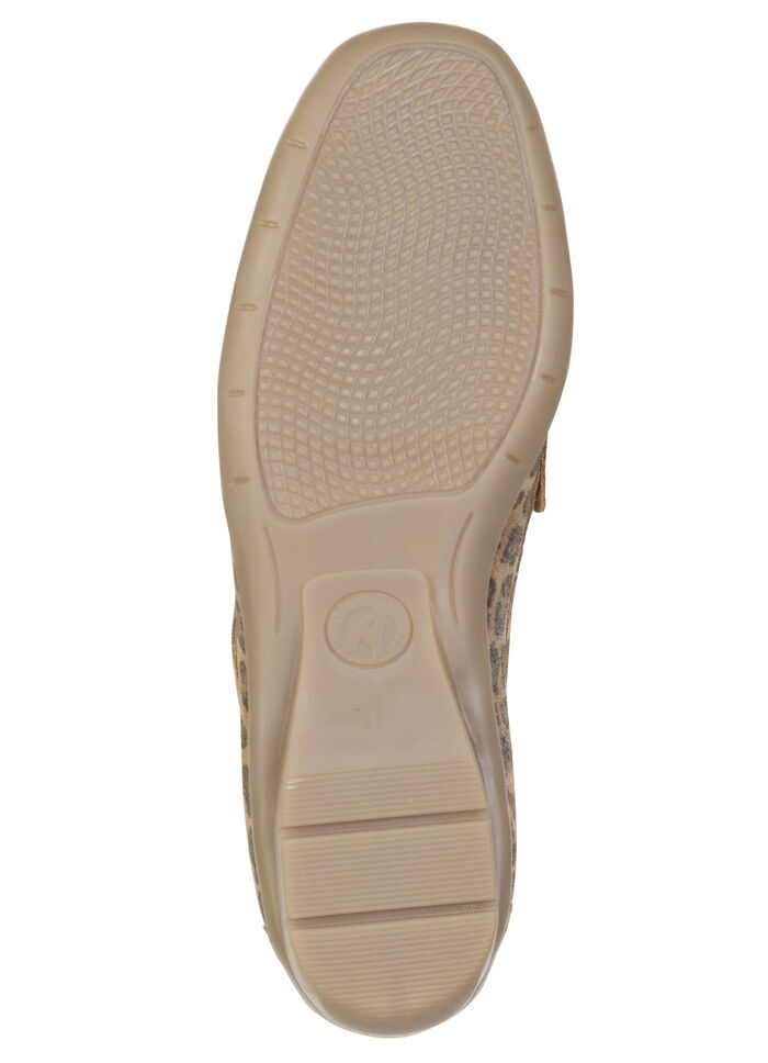 ELENA EDEN, schicke Damen-Slipper, Weite G, mit herausnehmbarem Fußbett BRAUN