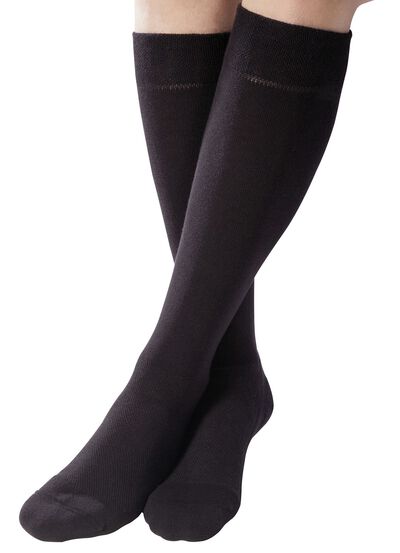 Zweierpack Komfort-Kniestrümpfe oder -Socken 