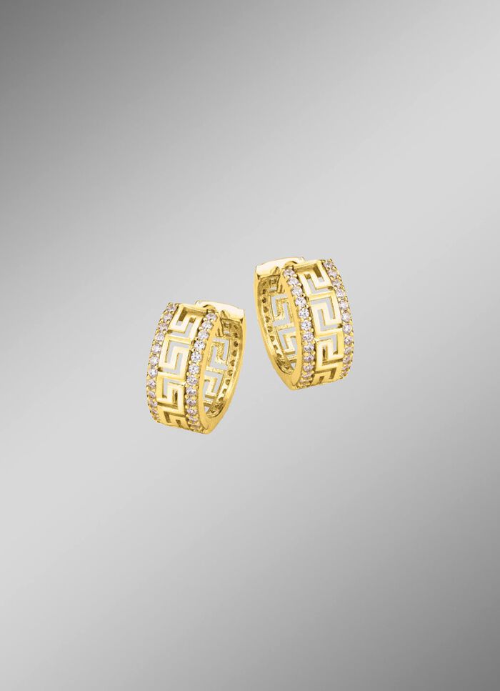 Glanzvolle  Klappcreolen  