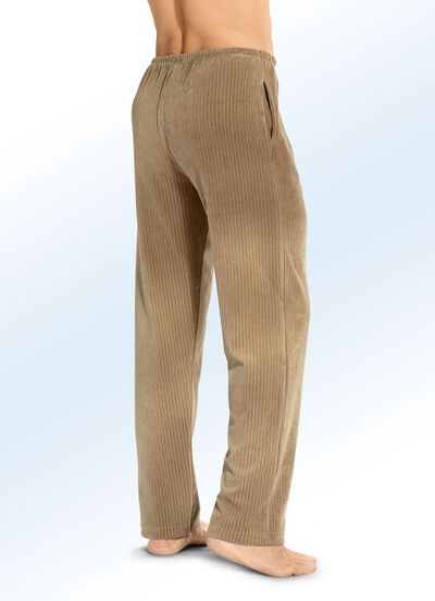 Hose mit bequemem Dehnbund rundum in 2 Farben 