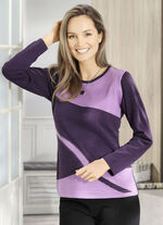 Pullover mit Alpaka und Intarsien 