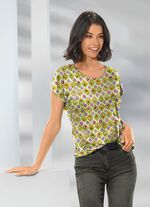 Shirt mit &uuml;berschnittener Schulterpartie 