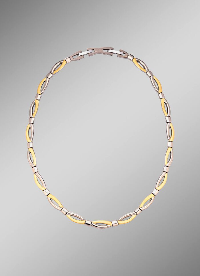 Halskette in Bicolor aus Titan 