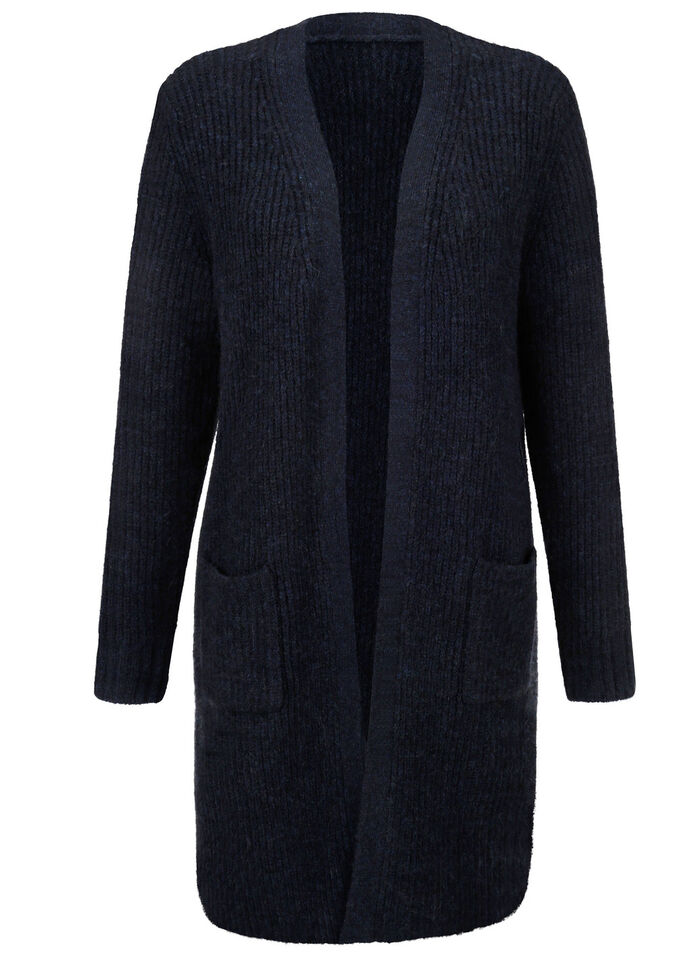 Strickjacke mit Alpaka-Anteil 