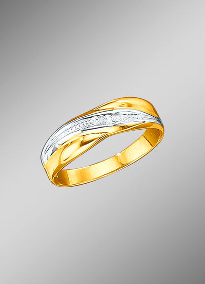 Damenring mit Diamant 