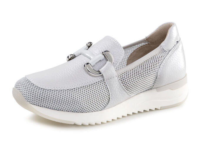 Caprice Slipper mit Zierspange ECRU