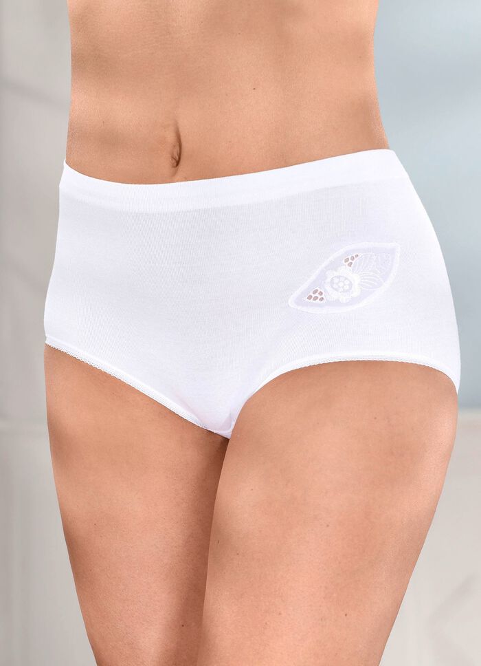 Viererpack Nina von C. Slips mit Batistmotiv 